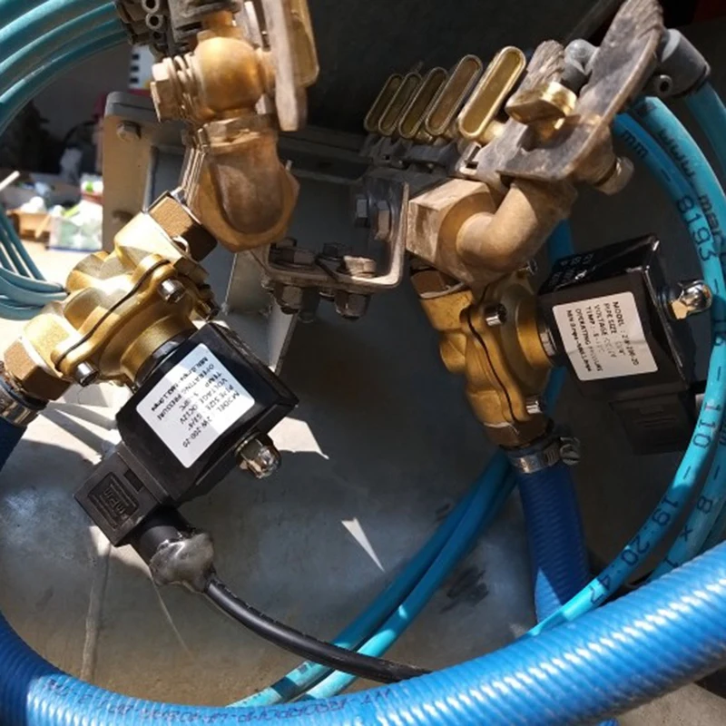 

Normally Closed Solenoid Valve Water Valve, IP65 Fully Enclosed Coil, AC220V G3/4 inch