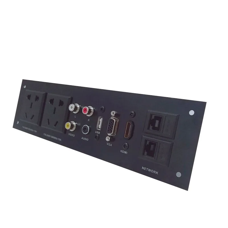 MMOMultionedia розетка Универсальный Три разъема RL VIEDO аудио USB VGA HDMI сетевой разъем преобразования