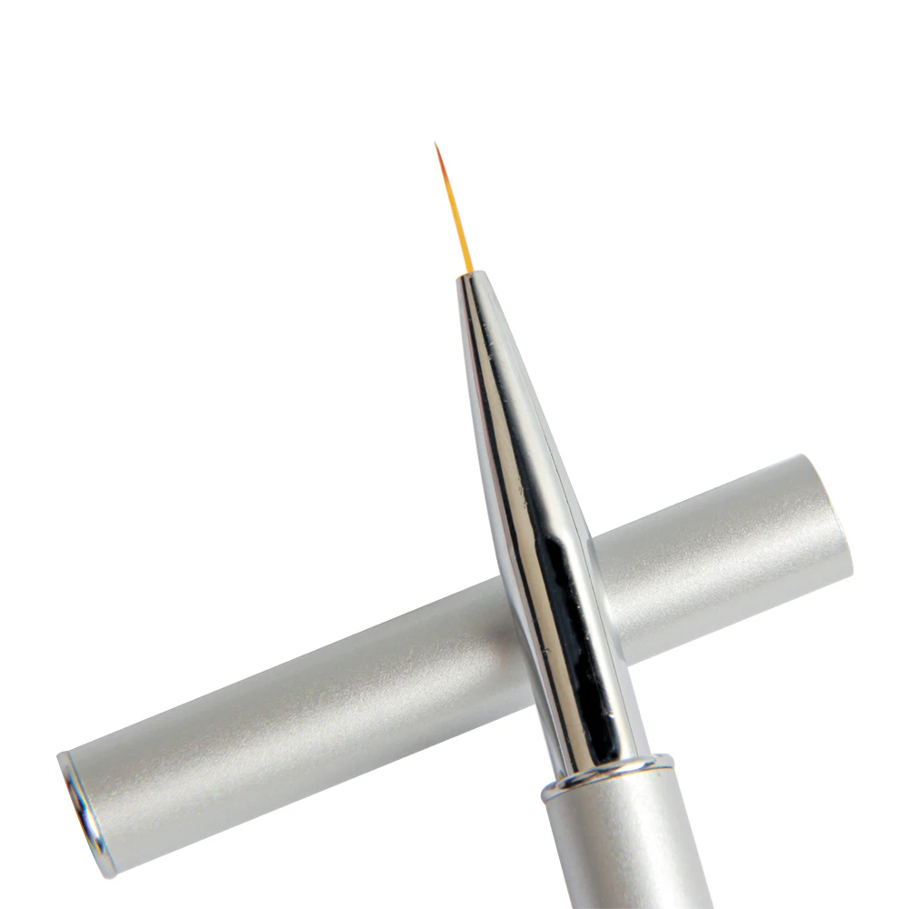 

BQAN 1 PC Nail Art Liner Painting Brush Nail Drawing Liner Line Brush Pen Tool 10 mm Manicure Art Tool Thin Nylon Hair