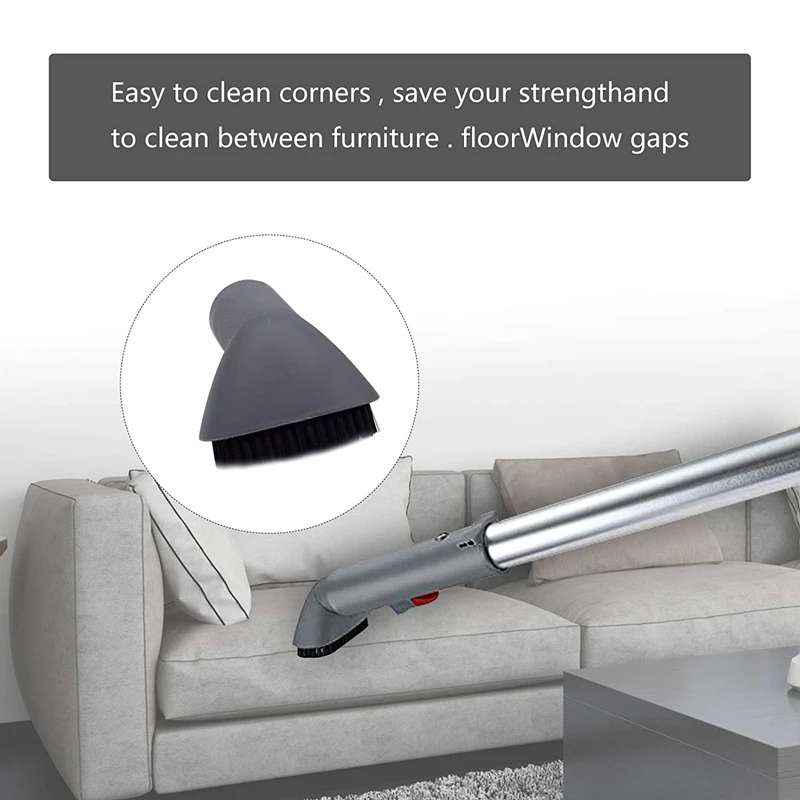 

Crevice Tool and Dust Brush,Vacuum Accessories Attachments for Shark Vacuum Cleaner Models NV350,NV352,NV355,NV356