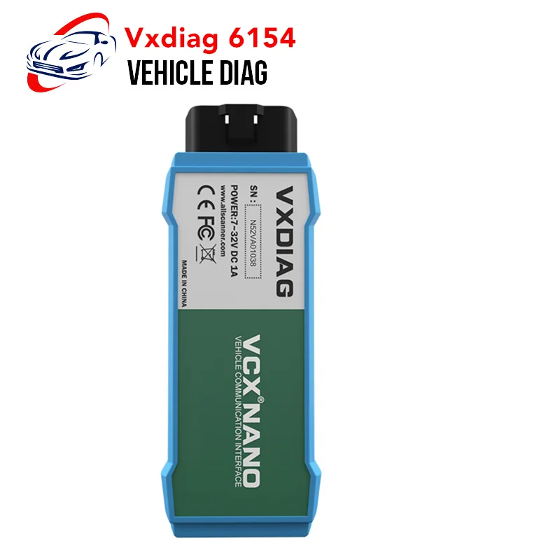 VXDIAG 6154 для ODIS автомобильный диагностический инструмент ключ программатор ЭБУ токарный инструмент OBD2 сканер Поддержка год 2001- работа с Win 10