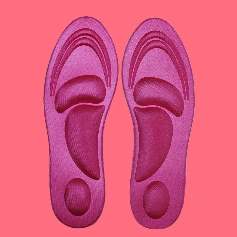 4D Спорт губка мягкая стелька на высоком каблуке колодка подушка для облегчения