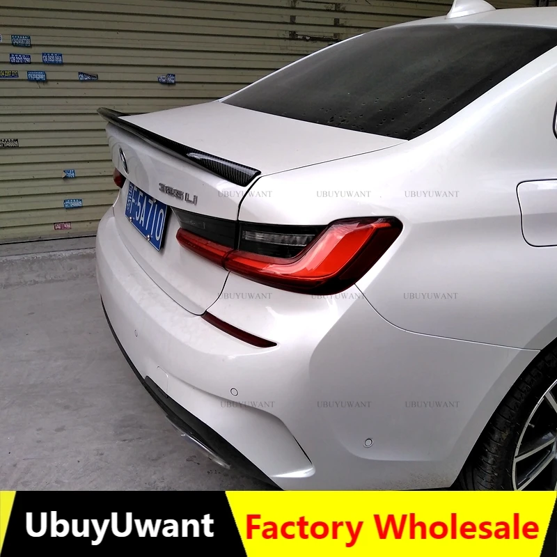 Стильный спойлер для заднего багажника из углеродного волокна BMW new 3 series 320i 330i 335i