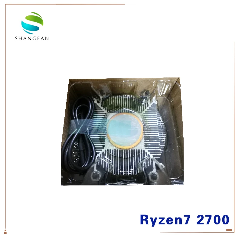 Процессор AMD Ryzen 7 2700 R7 2700 3,2 ГГц Восьмиядерный синтейн-поток 16 м 65 Вт cpu Процессор YD2700BBM88AF сокет AM4 с охлаждающим вентилятором