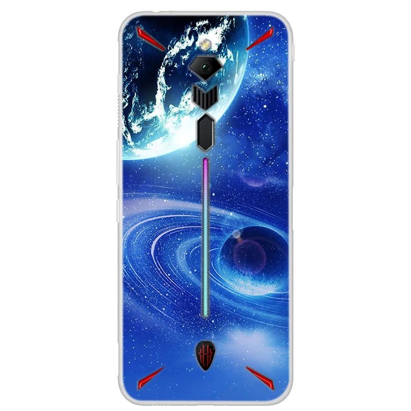 Тонкий силиконовый чехол для zte Nubia Red Magic 3 6 65 ''NX629 Funda мягкий с принтом