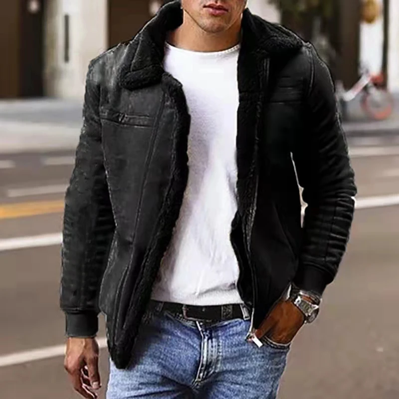 Мужские модные топы уличная одежда зимние теплые куртки Мужское пальто