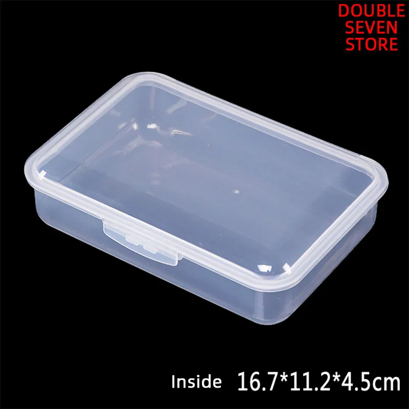 17 см прямоугольная Рабочая коробка кухонная пластиковая для хранения с крышкой