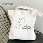 Сумка для покупок Totoro сумка для продуктов, многоразовая Хлопковая Сумка-тоут для покупок