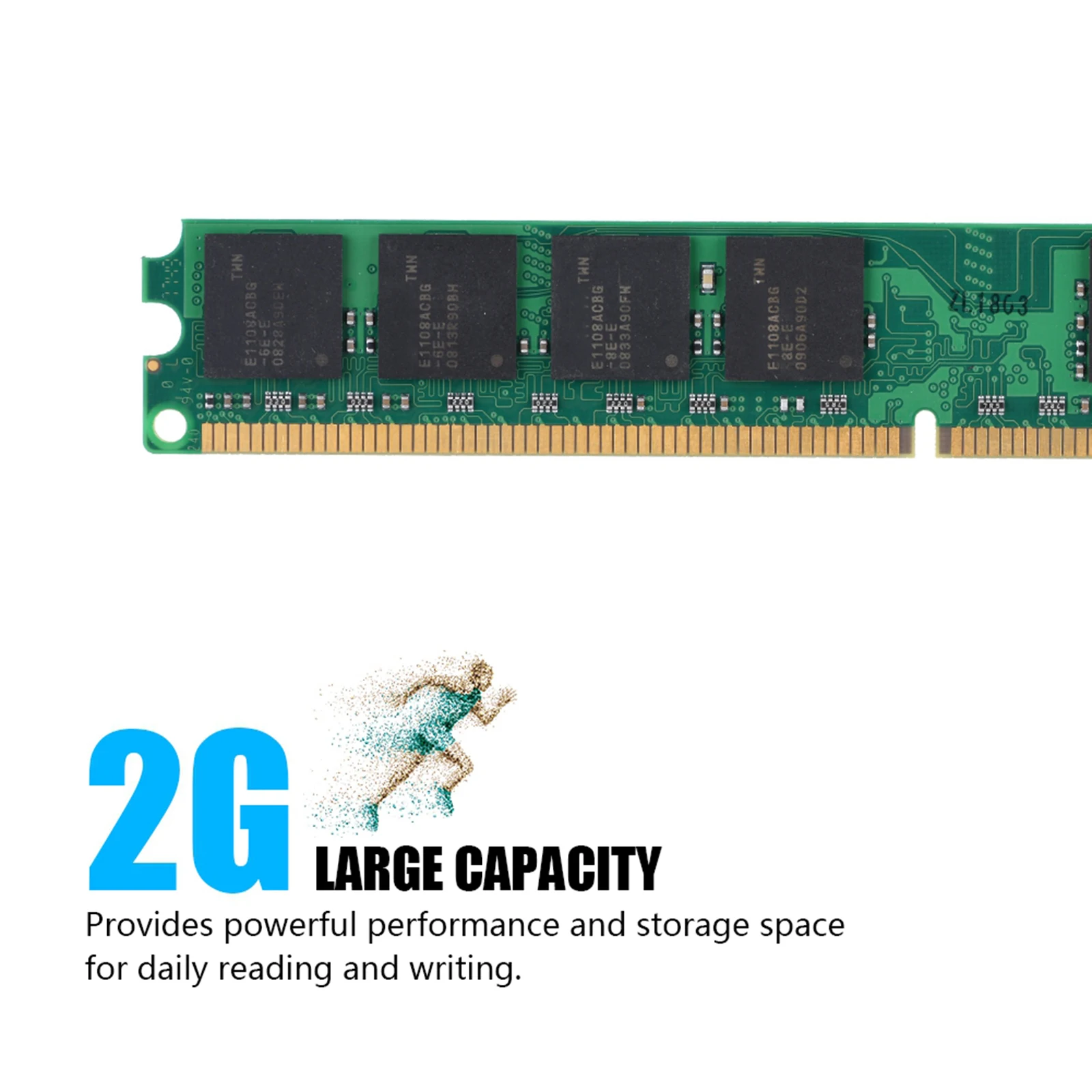 DDR2 PC2-5300 667 МГц 2G Ёмкость крой подходит для ежедневного чтения и записи памяти