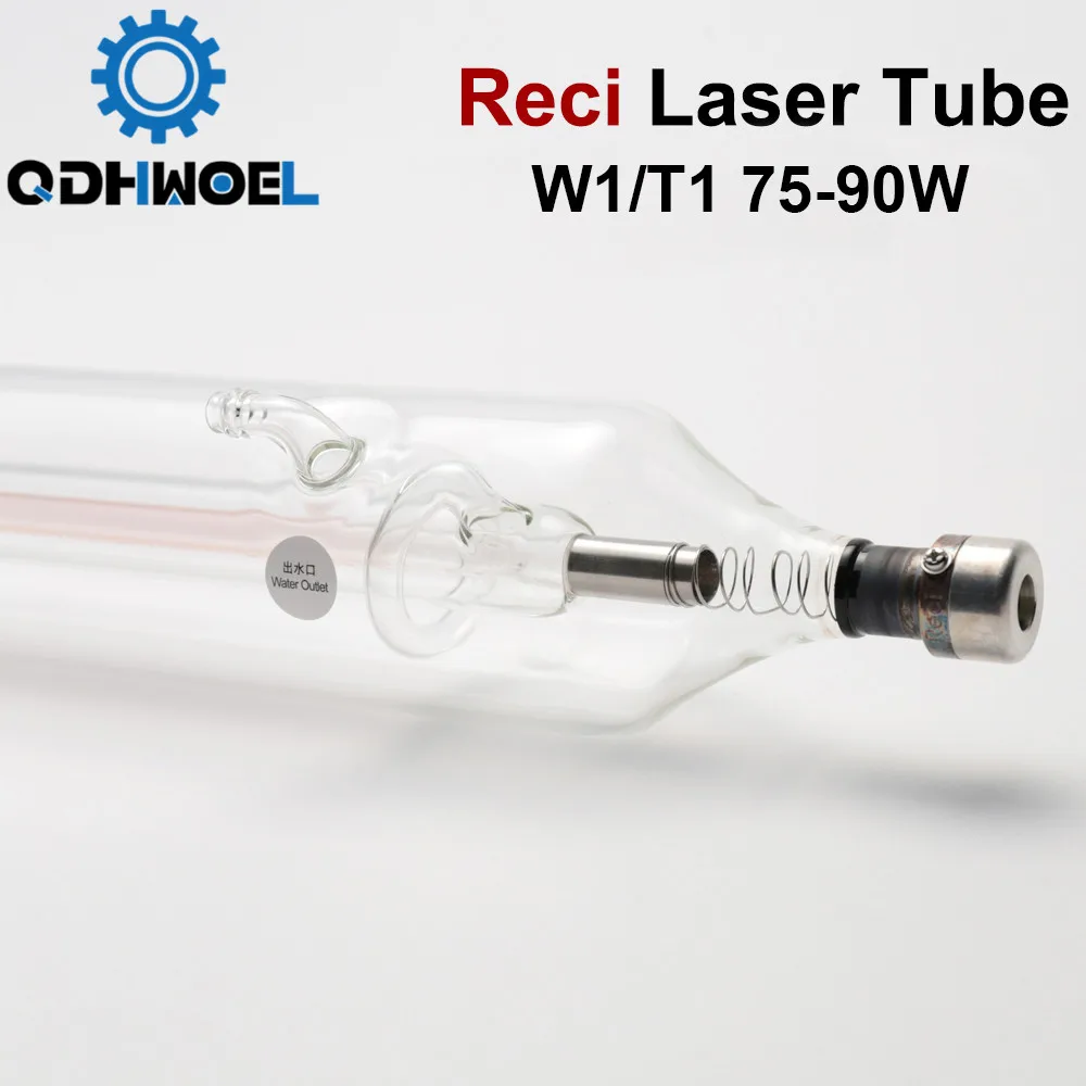 

Reci W1 75W CO2 Laser Tube 75W-90W Length 1050mm Dia. 80mm for CO2 Laser Engraving Cutting Machine
