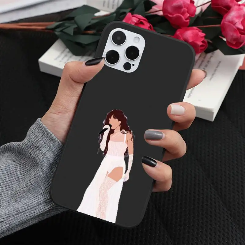 

Camila Cabello Mila Camz Kaki Phone Case for iPhone 7 8 11 12 Pro X XS XR Samsung A S 6 7 9 10 51 70 mobile bags