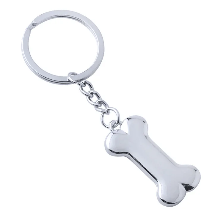 

1 female dog bone alloy keychain girl bag keychain pendant jewelry gift dog lover