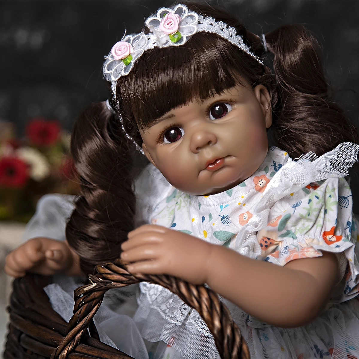 

KEIUMI DIY Reborn Kit 20 Inch Silicone Vinyl Blank Unpainted Bebe Doll Part Unfinished Assembly Bebe Toys