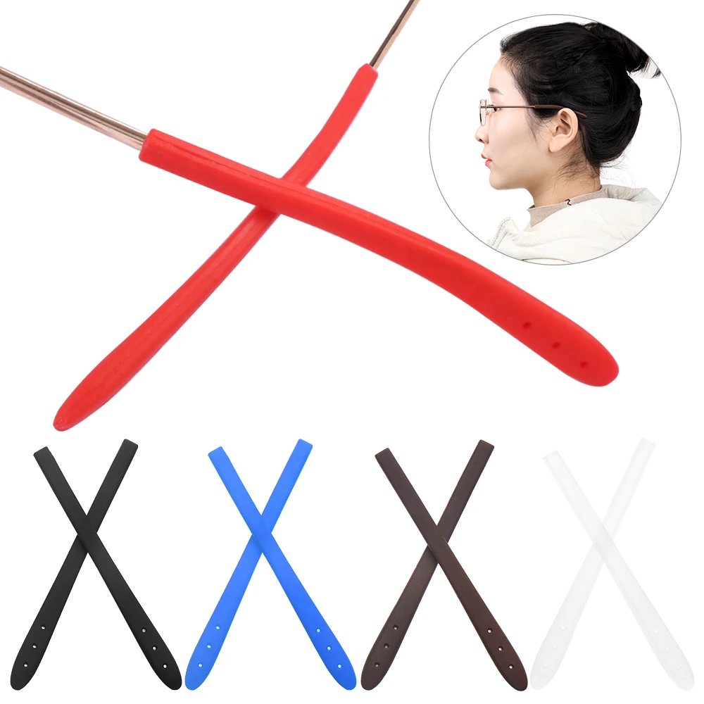 5 пар силиконовые противоскользящие заушники для очков|Аксессуары очков| |