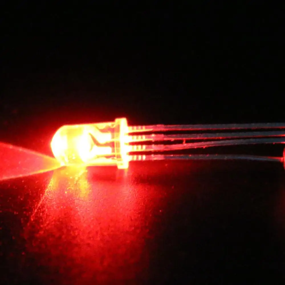 Artudatech 1000 шт. светодисветодиодный 5 мм RGB диффузионный супер яркий общий катодный