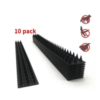 10pcs repellent practical deterrent anti theft fencing garden fence wall spikes cat anti bird thorn intruder protection security