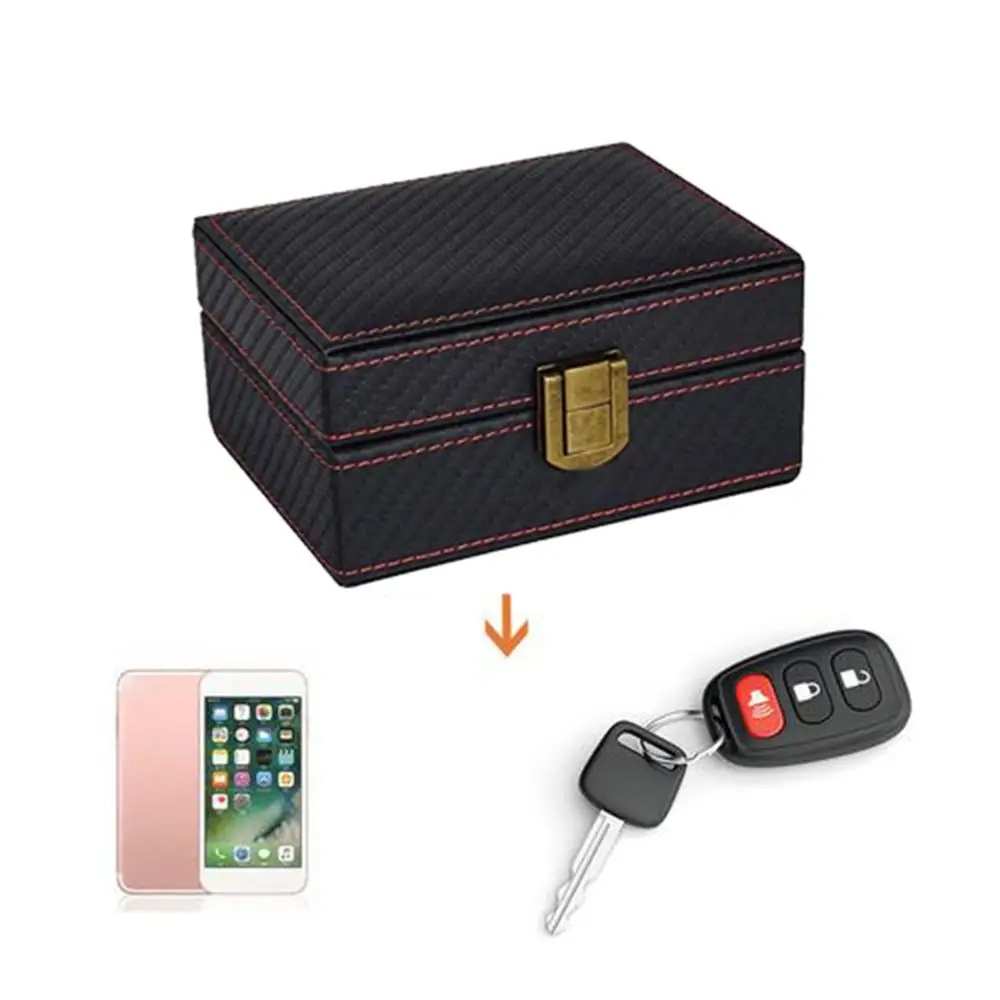 Защита от кражи Faraday Box автомобильный блокировщик сигнала без ключей RFID защитный