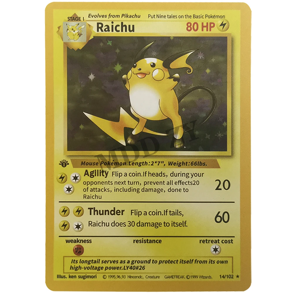 11 Uds primera edici&oacute;n de 1996 Pokemon Flash tarjetas de Charizard Blastoise Venusaur Mewtwo hologr&aacute;fica tarjetas de Pokemon tarjetas de juego de colecci&oacute;n-3