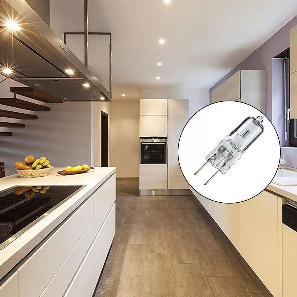 

4x 50W 12V Halogen G6.35 Dimmable Clear Capsule Light x UV Support Dropshipping Bulb 10mm Stop With 40mm Lamp I4A2