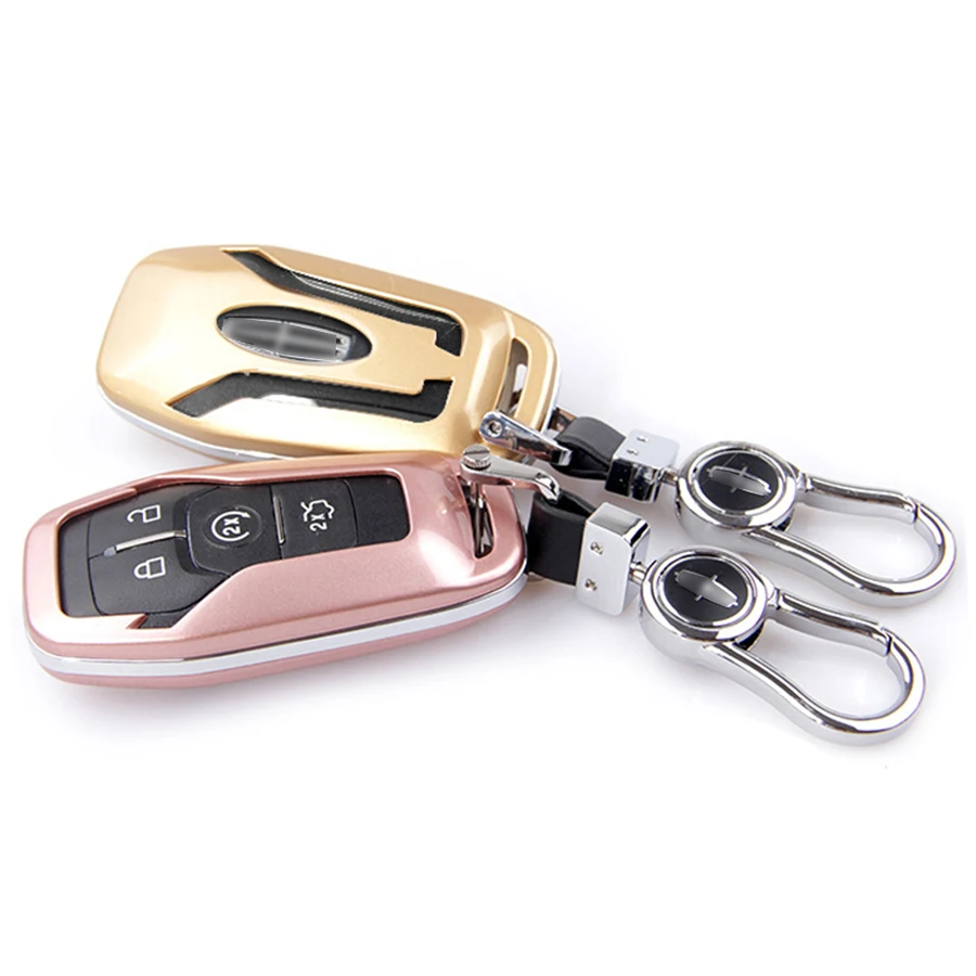 4/5 Button Car Smart Remote Key Case Cover Auto KeyChain Fob Shell for Ford Fusion Mustang F150 Edge Explorer Lincoln | Автомобили и