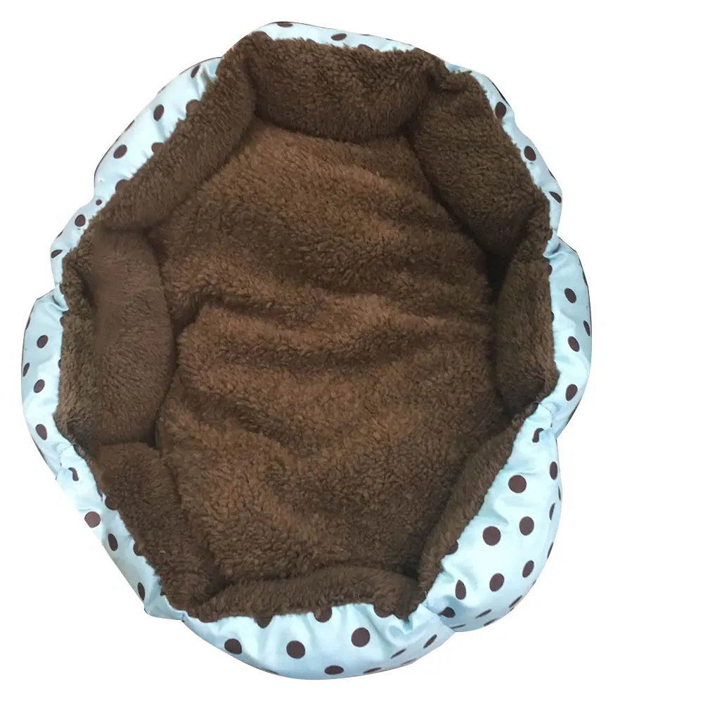 Мягкая Роскошная Удобная флисовая корзина для домашних животных собак щенков