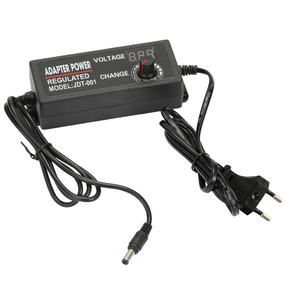 Новый Регулируемый 9-24 В 3A Универсальный адаптер питания дисплей экран