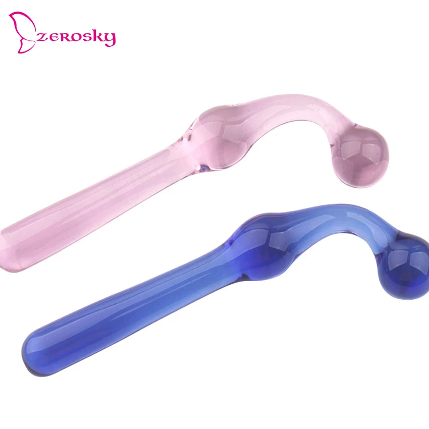 Анальная пробка стеклянная искусственная вагина секс-игрушки для пар геев