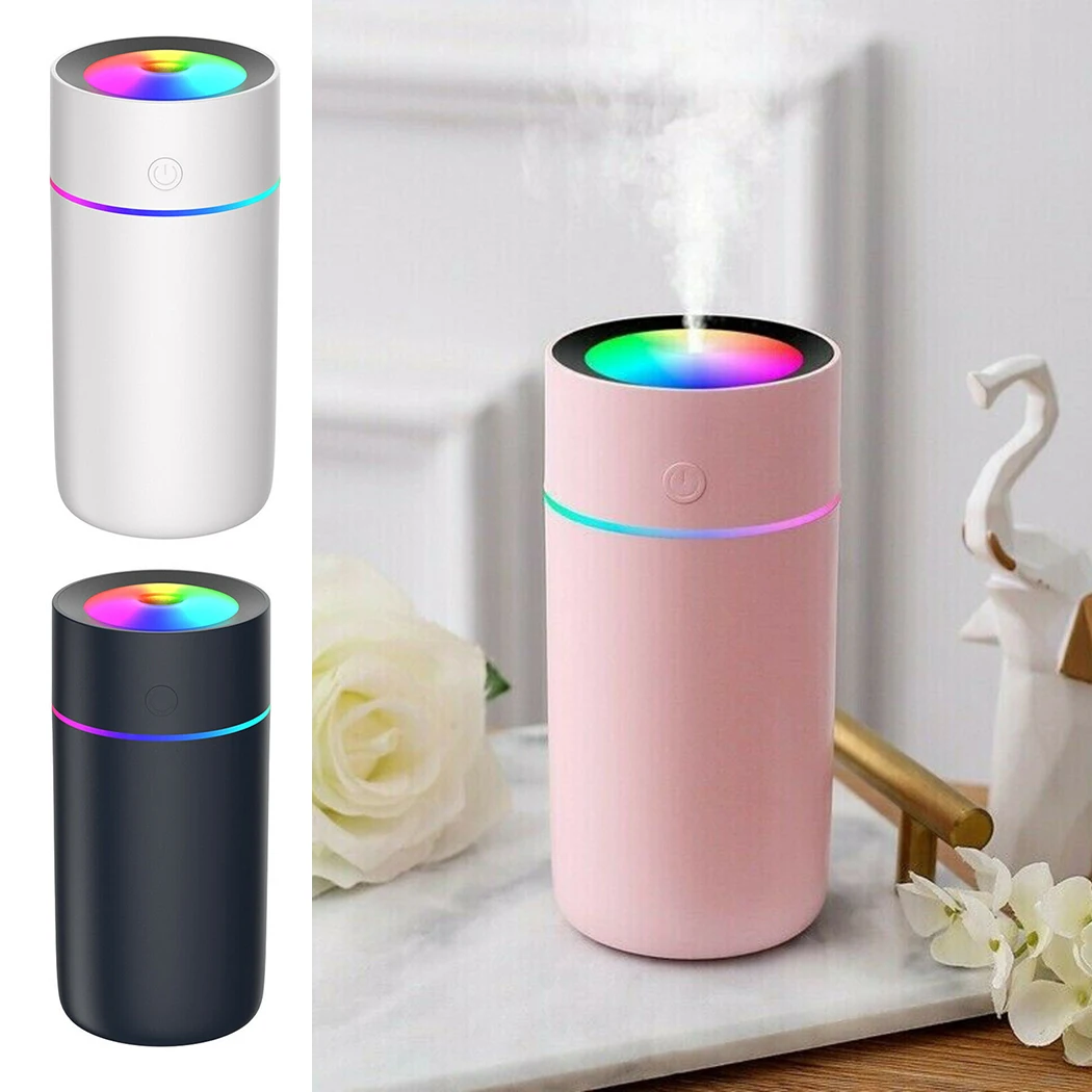 

Car Home Mist Air Humidifier Diffuser Electric Essential Led Mini Oil Aroma