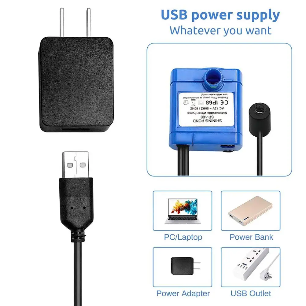 Питьевой фонтанчик для домашних животных Usb помпа кошек водный мотор Диспенсер