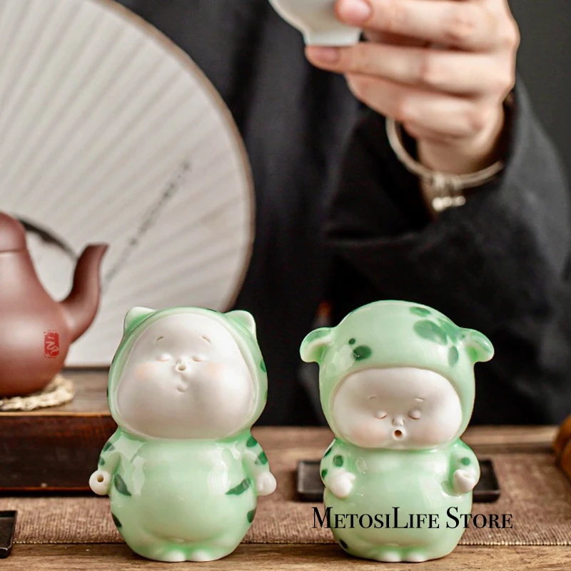 Керамическая курильница MetosiLife креативный держатель для благовоний в виде