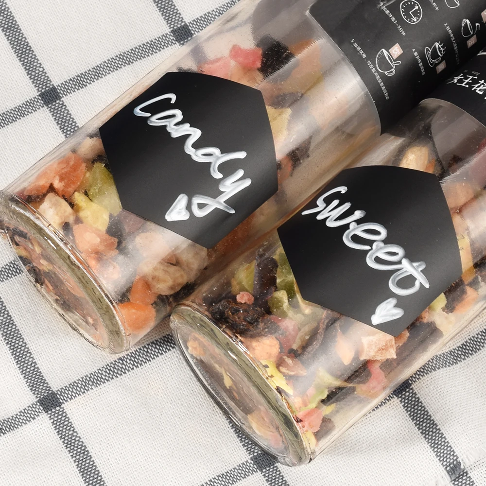 36pcs Spice Sticker Jar Stickers Removable Label Kitchen Storage Bottles Jars Organizers Tags Blackboard Labels | Дом и сад