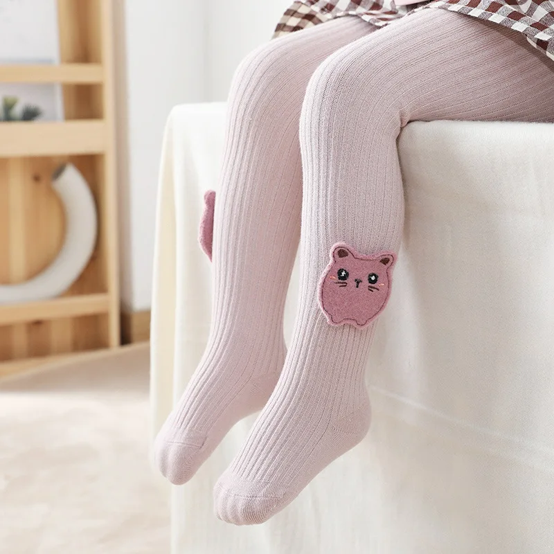 Новые детские колготки Мультяшные аксессуары для девочек нижние