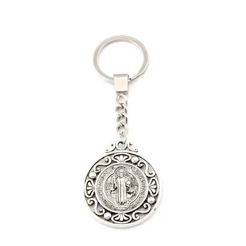 10 шт. брелок святой Бенедикт нурсии покровитель против зла шармы подвеска защита
