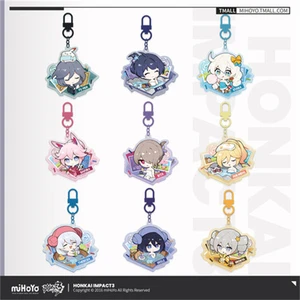 Предварительная продажа: Аниме игра Honkai Impact 3 Косплей Рита SEELE Kiana Bronya SPA праздничная серия акриловая подвеска Рождественское украшение