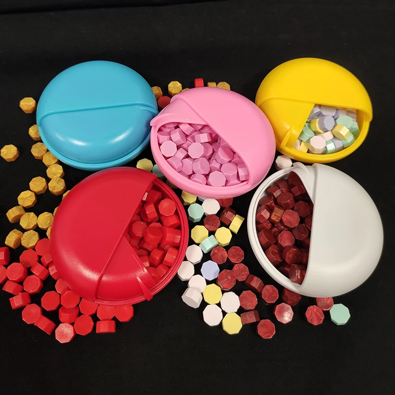 Подарочная коробка восковые бусины 100 шт. воск для запечатывания печать сделай