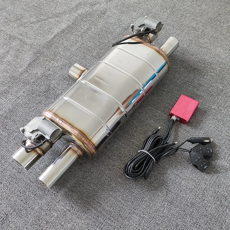 

Выхлопная труба автомобиля Электронные звуки глушитель клапана с электрическим стартером обход пульт дистанционного управления 1 вход 4 выход глушитель