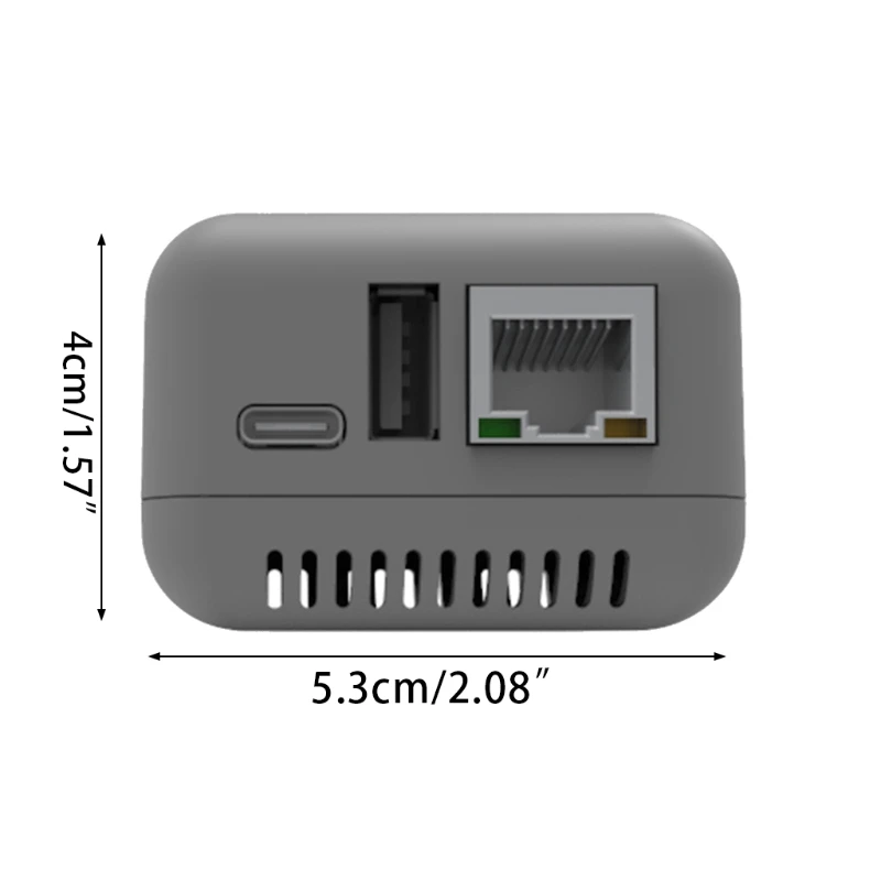 USB 2.0 Port Fast 10/100Mbps Print Server RJ45 LAN Port WiFi USB Print Server Drop shipping images - 6