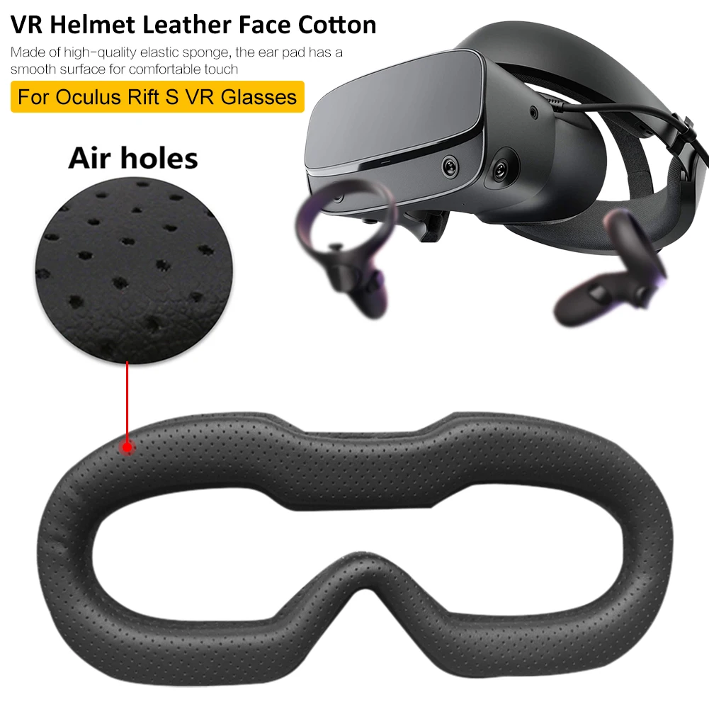 

Замена маска для глаз кожа губки крышка предотвращает светильник-утечки удобные прочные для Oculus Rift Очки виртуальной реальности VR