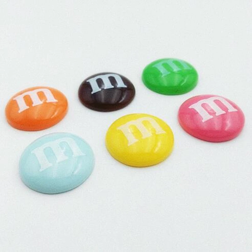 Tanduzi 100 шт оптовая продажа кавайные кабошоны из смолы с плоской задней