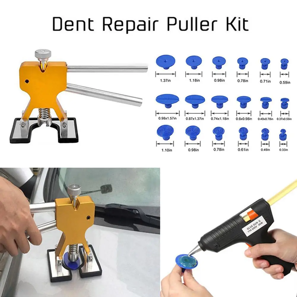 

Car Body Dent Repair Tools Paintless Removing Auto Car Dent Repair Body Damage Fix Tool Auto Hail Damage Dents Pull Out Tool
