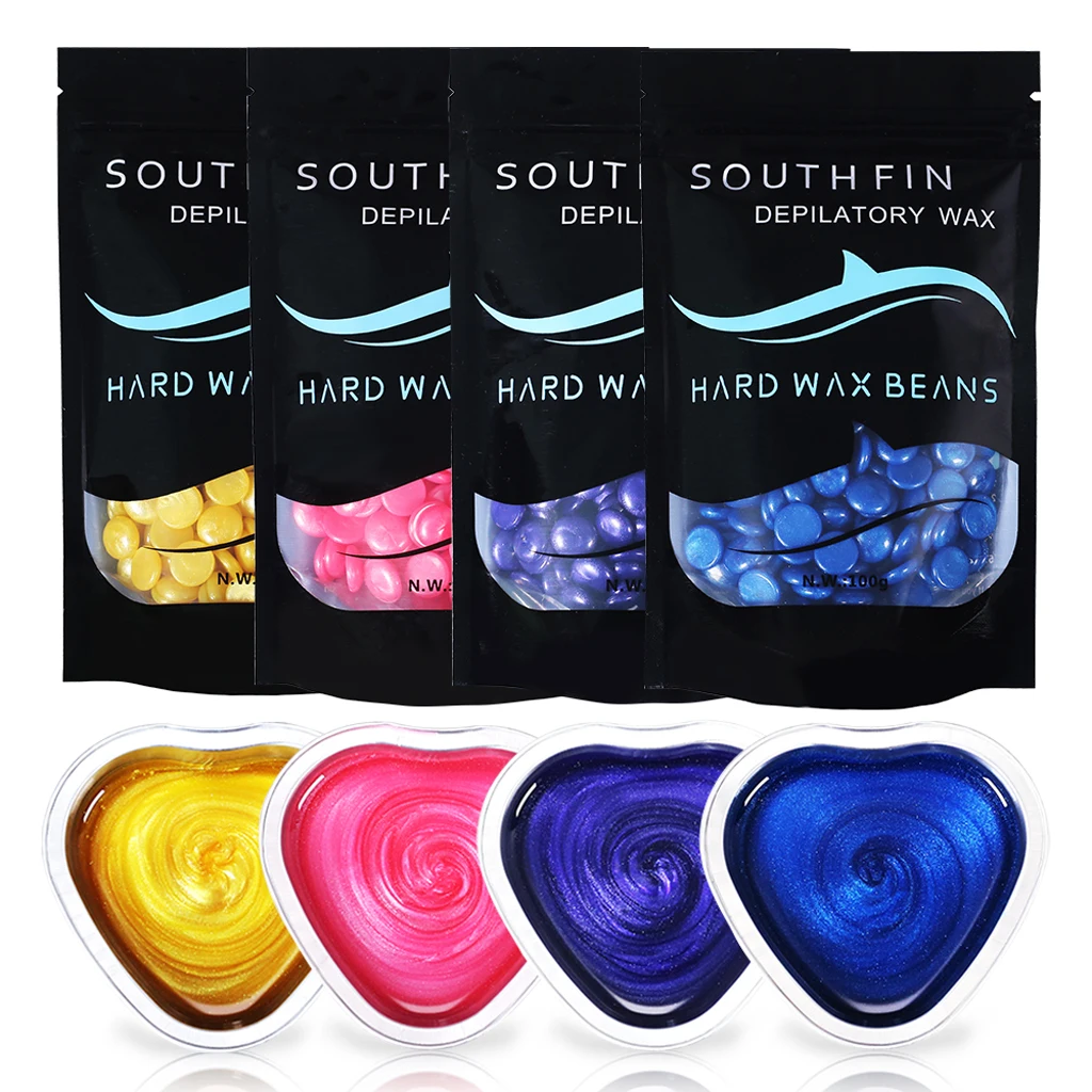 

100g Hard Wax Beads Women Men Hair Removal Depilatory Painless Waxing Beans for Sensitive Skin