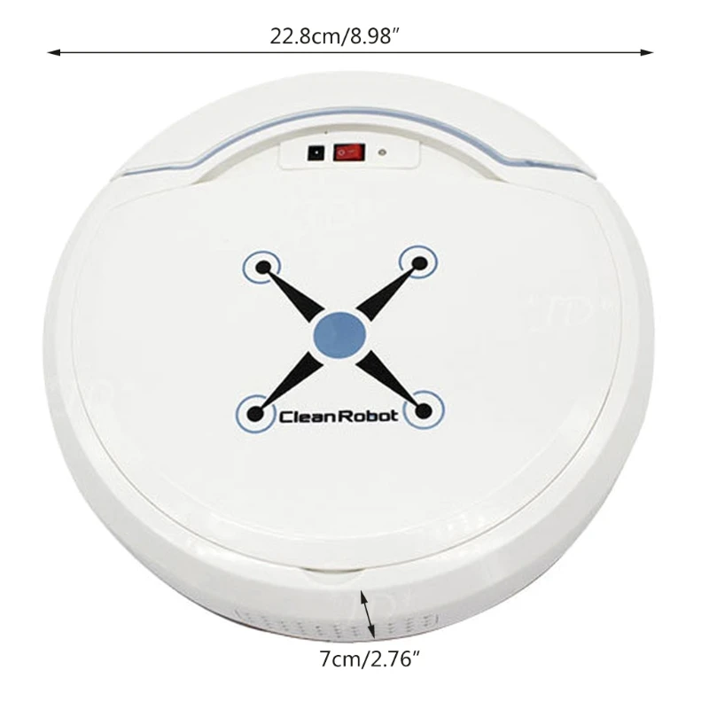 

Auto Robot Vacuum Cleaner 3 Hs Quick Recharged Sweeping/Vacuuming/Mopping Rechargeable for Large Room All Flat Floors
