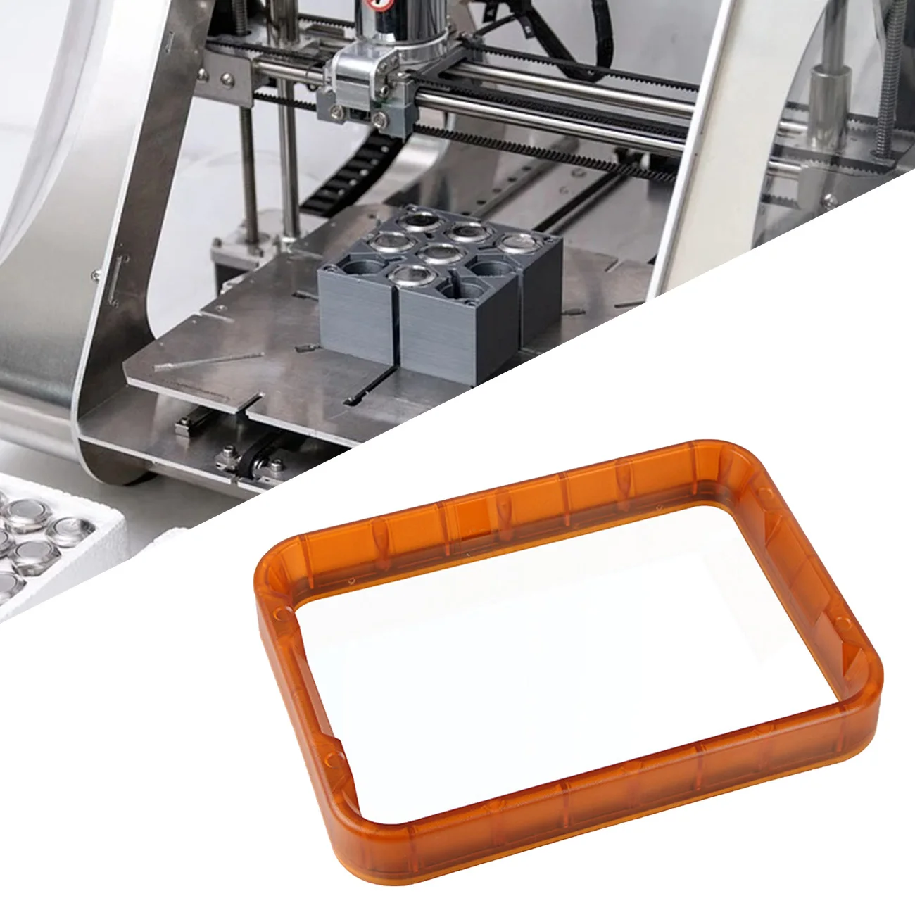 

3D Printer Material Rack DLP Light Curing Resin Material Slot Printer Replacement Accessories for WANHAO D8