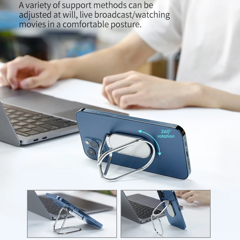 hoco metal desktop tablet holder foldable extend support desk mobile phone holder stand adjustable for iphone 12 pro max 12 mini free global shipping