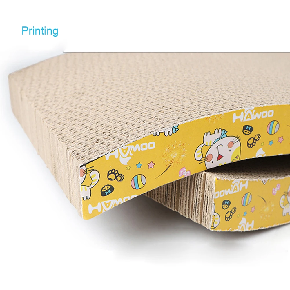 Игрушки для кошек коврик с царапинами котят из гофрированной бумаги M-Образный