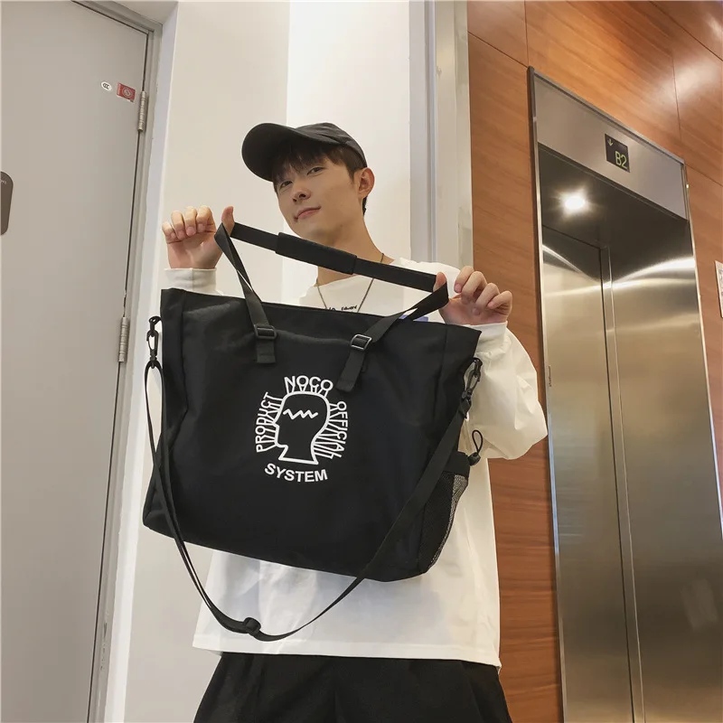 

New Style Women Bucket Bag Shopper Men's Fashion Trend Travel Large Capacity Leisure Ladies Shoulder College Handbag