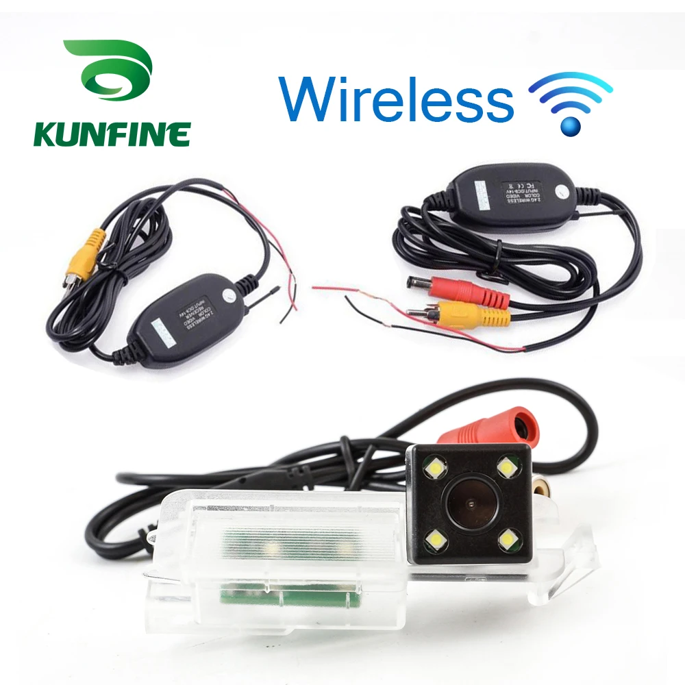 HD Беспроводная Автомобильная камера заднего вида для Jeep Compass 2017 парковочная