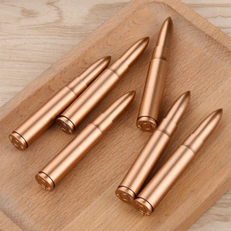 

Korean New Creative Retro Bullet Ballpoint Pen Mini Pen 0.5mm