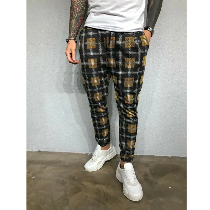 

Men's Casual Slim Fit Sport Gym Pants Running Joggers Gym Sweatpants Trousers UK