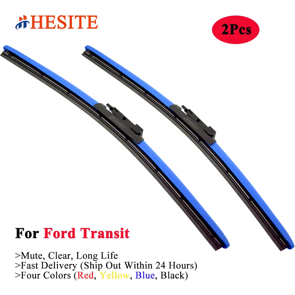 2 шт красочные бескаркасные гибридные автомобильные дворники для Ford Transit 2000 2020 20